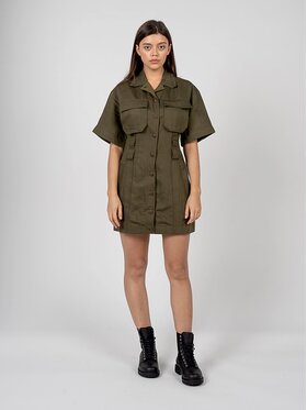 Diesel Diesel Φόρεμα A04564-0HCAI Πράσινο Regular Fit