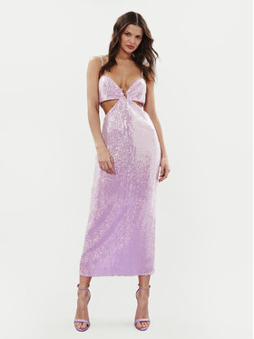 Patrizia Pepe Patrizia Pepe Kokteilinė suknelė 2A2710/A394-M505 Violetinė Regular Fit