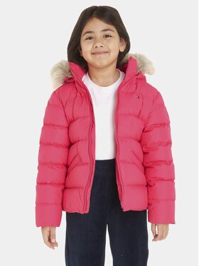Tommy Hilfiger Tommy Hilfiger Vatovaná bunda Essential KG0KG07399 S Ružová Regular Fit