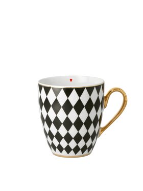 Ćmielów Ćmielów Kubek Dama Kier Biały