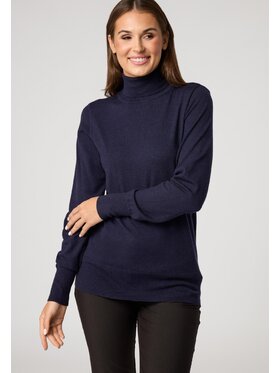 QUIOSQUE QUIOSQUE Sveter Quiosque 6VS001802 Tmavomodrá Regular Fit