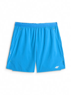 4F 4F Szorty sportowe FLOW MOTION Niebieski Regular Fit