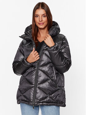 Save The Duck Save The Duck Pūkinė striukė Kimia D31399W GLAM17 Juoda Regular Fit