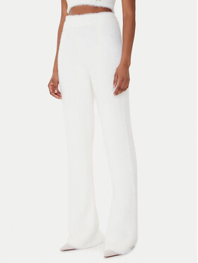 Guess Guess Kötött nadrág O5BB03 Z1282 Ekru Flare Fit