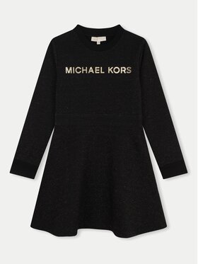 MICHAEL KORS KIDS MICHAEL KORS KIDS Φόρεμα καθημερινό R30166 D Μαύρο Regular Fit