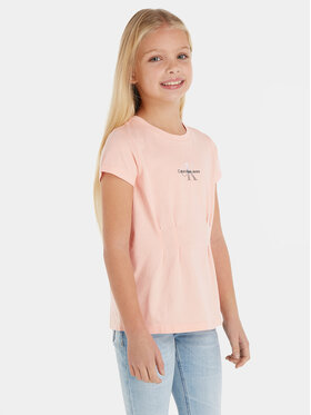 Calvin Klein Jeans Calvin Klein Jeans T-shirt Monogram IG0IG02103 Ružičasta Regular Fit