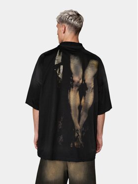 MADE BY SOCIETY MADE BY SOCIETY T-Shirt Tricou MANTRA - T17288 Czarny Basic Fit