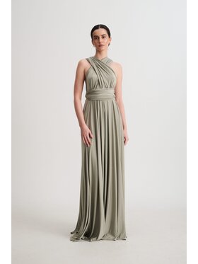 ROSE AVENUE ROSE AVENUE Sukienka wieczorowa MULTIWAY Zielony jasny Regular Fit