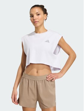 adidas adidas Koszulka techniczna 158801 Fioletowy Loose Fit