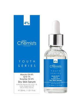 skinChemists skinChemists Skóra sucha - Olej Marulua 4%, Q10 1%, Olej z dzikiej róży 4% Olejek
