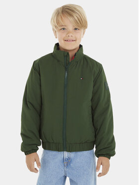 Tommy Hilfiger Tommy Hilfiger Демісезонна куртка Essential KB0KB08337 D Зелений Regular Fit