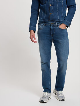 Cross Jeans Cross Jeans Jeansy E 161-154 Niebieski Straight Leg