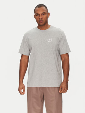 adidas adidas T-krekls JN7031 Pelēks Loose Fit