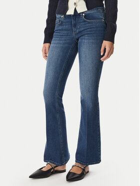 Liu Jo Liu Jo Jeans hlače UF6020 DS057 Modra Flare Fit