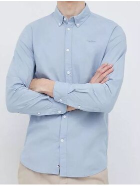 Pepe Jeans Pepe Jeans Koszula PM307796 504 Szary Slim Fit