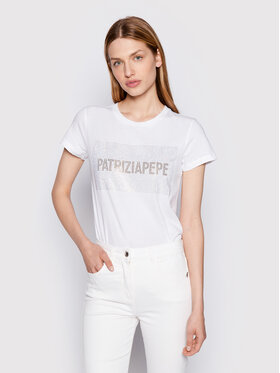 Patrizia Pepe Patrizia Pepe T-Shirt 8M1433/J4V5-W103 Λευκό Regular Fit