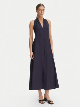 Marella Marella Vestito estivo Girino 2615221031 Blu scuro Regular Fit