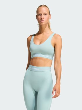 adidas adidas Biustonosz sportowy 158738 Zielony