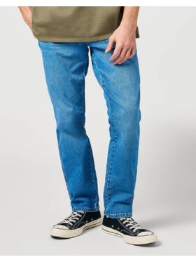 Wrangler Wrangler Jeansy TEXAS SLIM Niebieski Slim Fit