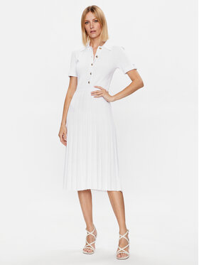 MICHAEL Michael Kors MICHAEL Michael Kors Každodenné šaty MS381J75EU Biela Regular Fit
