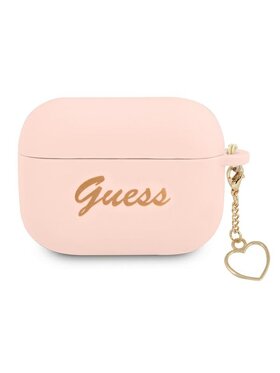 Guess Guess Etui na słuchawki AirPods Pro Różowy