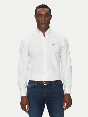 BOSS BOSS Cămașă H-Roan-Bd-E-C1-243 50521996 Alb Slim Fit