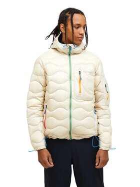 Peak Performance Peak Performance Kurtka puchowa Helium Utility Down Hood Beżowy Relaxed Fit