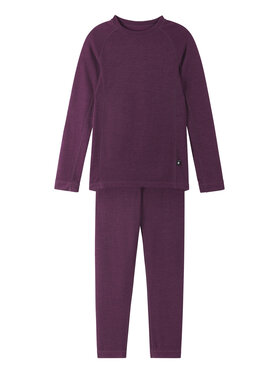 Reima Reima Komplet bielizny termoaktywnej Taitoa 5200030C Fioletowy Regular Fit