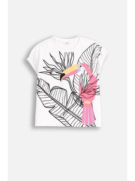 Coccodrillo Coccodrillo T-Shirt WC5143201TGJ-001 Biały Regular Fit