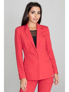 FIGL FIGL Σακάκι M562 Κόκκινο Regular Fit