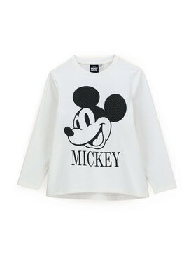 Original Marines Original Marines Bluse MICKEY MOUSE DCAV3521F Weiß Regular Fit