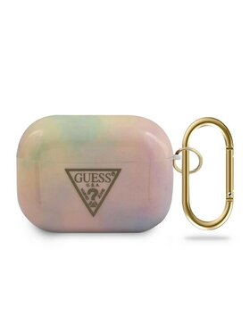 Guess Guess Etui na słuchawki AirPods Pro Różowy