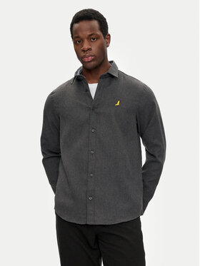 Brave Soul Brave Soul Koszula MSH-230HOLMES Szary Regular Fit