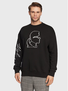 KARL LAGERFELD KARL LAGERFELD Jopa 705222 524910 Črna Regular Fit