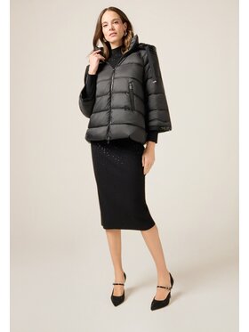 Oltre Oltre Gonna midi 1661J000286N033 Nero Slim Fit