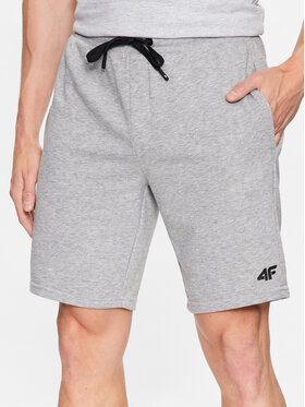 4F 4F Спортивні шорти 4FSS23TSHOM156 Сірий Regular Fit
