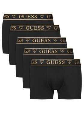 Guess Guess Набір з 5 пар боксерів U5BG64 KCD31 Чорний