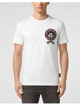 PHILIPP PLEIN PHILIPP PLEIN T-Shirt 31660 Bílá Regular Fit