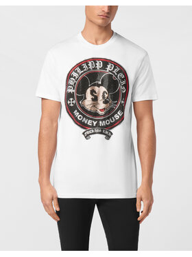 PHILIPP PLEIN PHILIPP PLEIN T-Shirt 23505 Biały Regular Fit