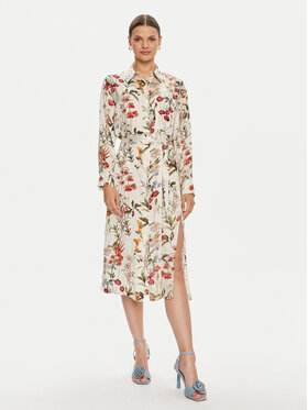 ViCOLO ViCOLO Hemdkleid TB2135 Beige Regular Fit