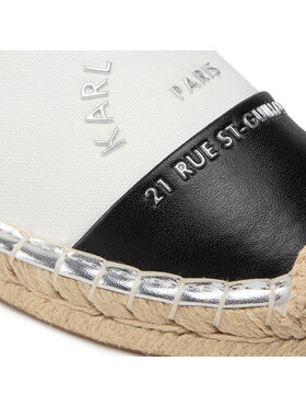 KARL LAGERFELD Espadrile KL80108A Bijela