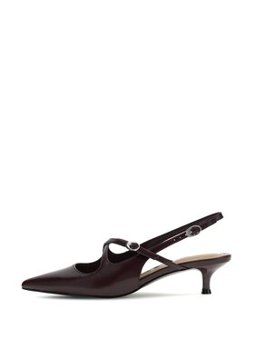 Guess Guess Szpilki 181333 Bordowy