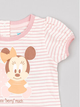 Zippy Set Majica I Hlače Myszka Minnie ZNGAP0602 23008 Ružičasta Regular Fit