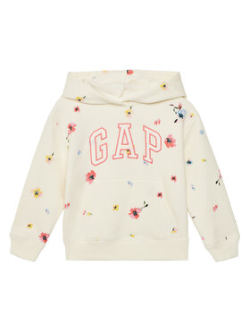 Gap Gap Mikina 724997-05 Écru Regular Fit