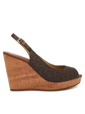 MICHAEL Michael Kors MICHAEL Michael Kors Sandále Rosie Wedge 40S6RSHS1B Hnedá