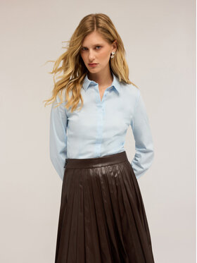 Motivi Motivi Koszula 5326Q000844N004 Turkusowy Slim Fit