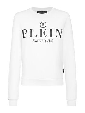 PHILIPP PLEIN PHILIPP PLEIN S dlouhým rukávem 9547 Bílá Regular Fit
