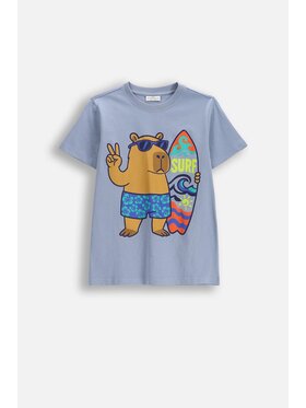 Coccodrillo Coccodrillo T-Shirt WC6143207VBB-014 Niebieski Regular Fit