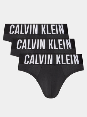 Calvin Klein Underwear Calvin Klein Underwear Súprava slipov 000NB3607A Čierna