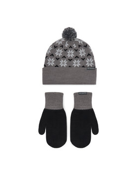 Columbia Columbia Súprava čiapka a rukavice Snowflake 2180781 Tmavosivá